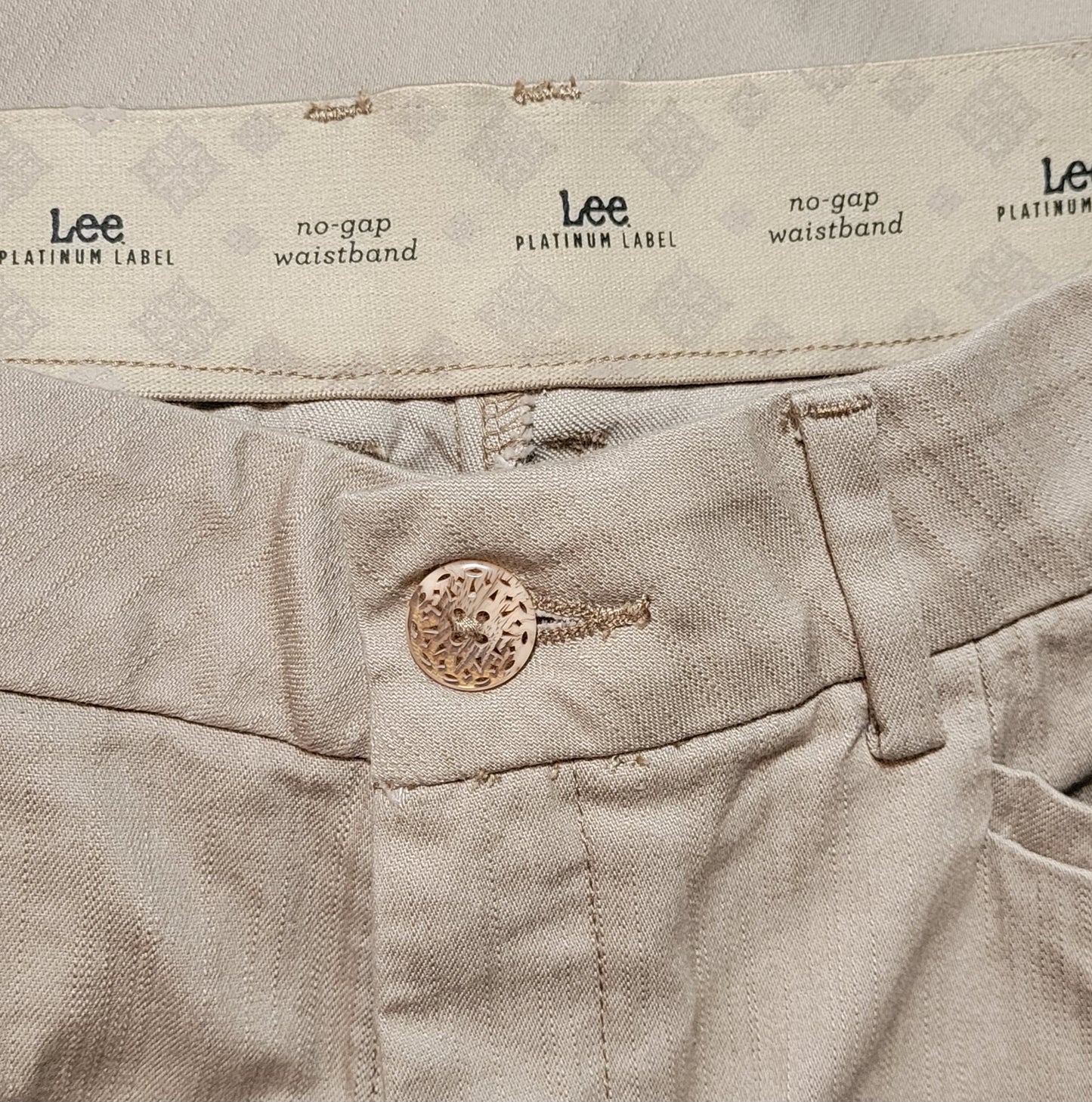 Talla 14 M Lee Pantalon Recto Jeans Stretch Platinum Label