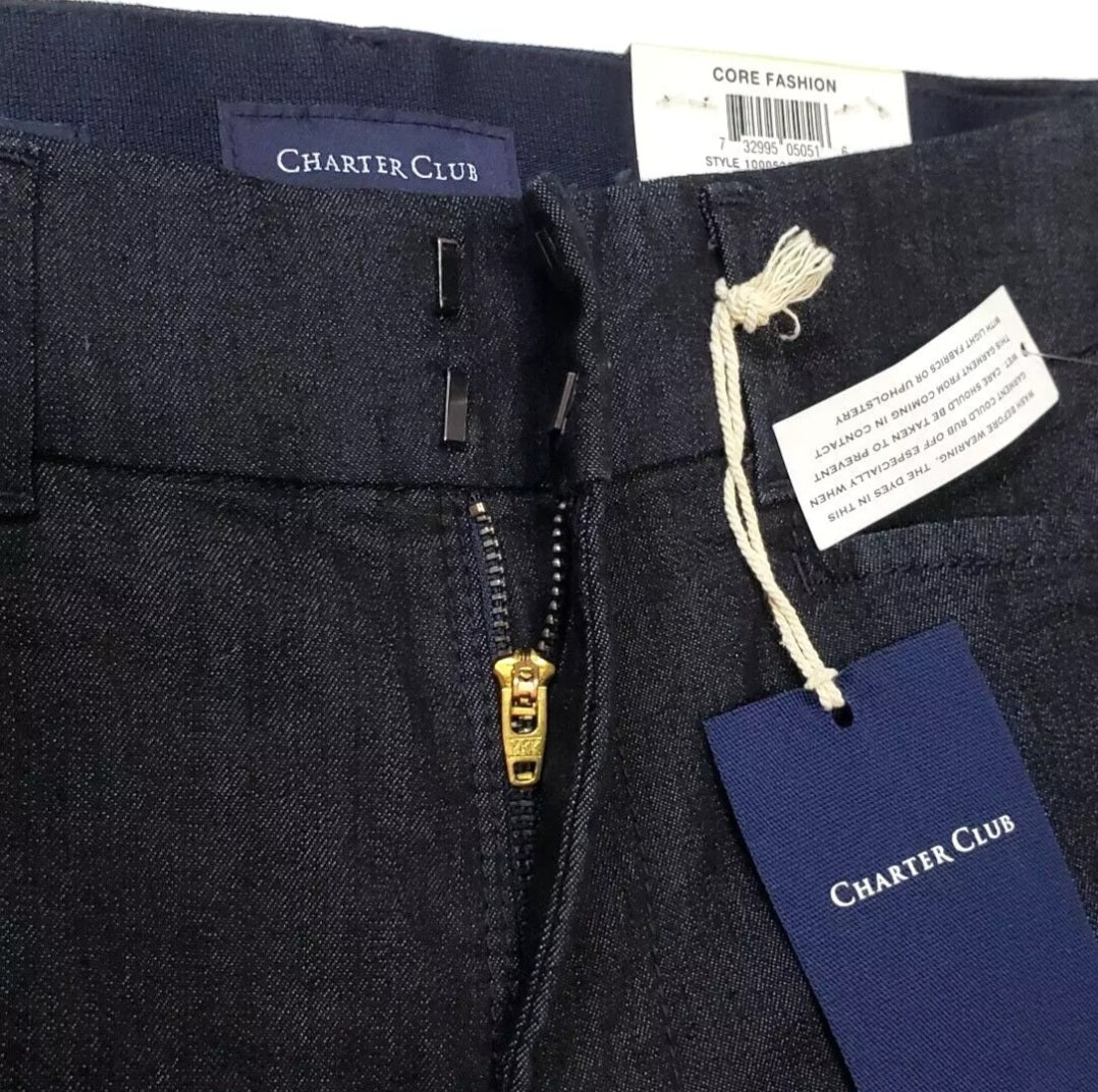 Talla 4 Jeans Estilo Recortado Charter Club