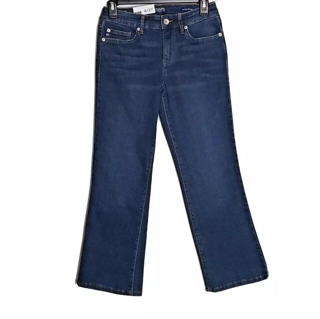 Talla 4 Blue Jeans Recortados Chaps Kick