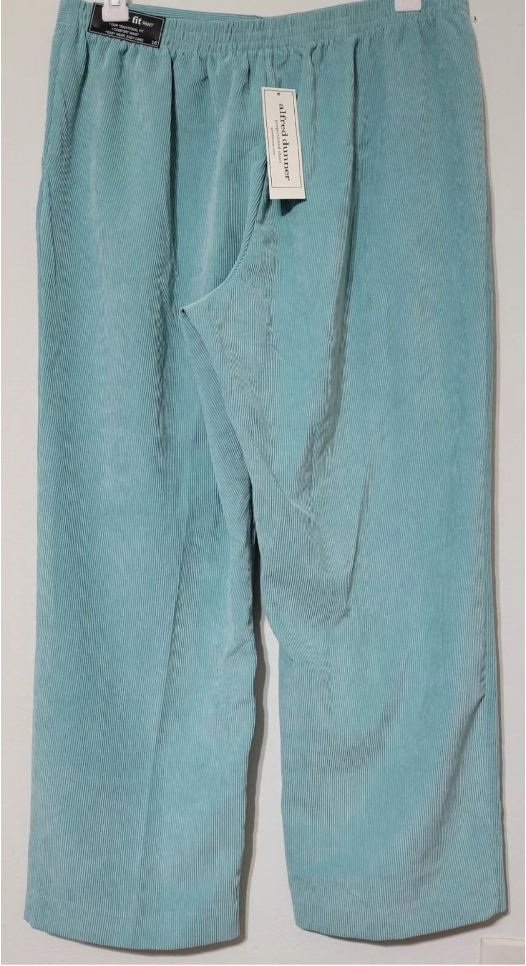 Talla 16 Alfred Dunner Pantalon de Pana