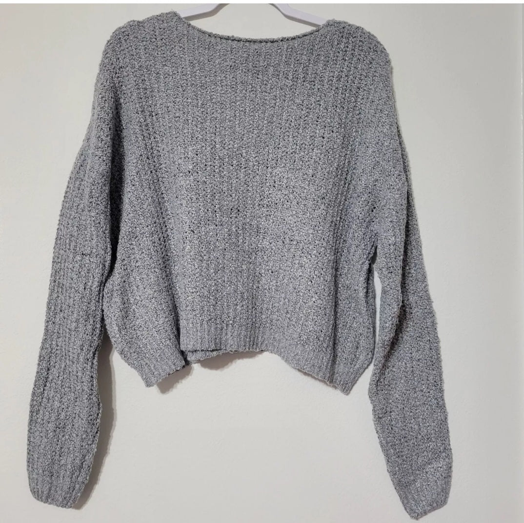 XL Sweater Gris Tejido Rue 21