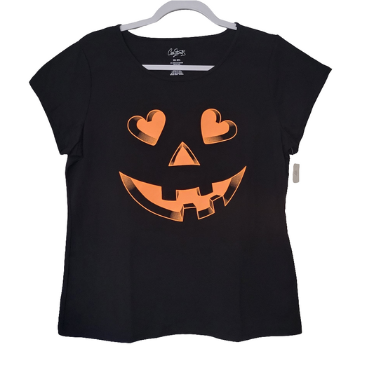 Talla 22.5  Playera Negra Halloween