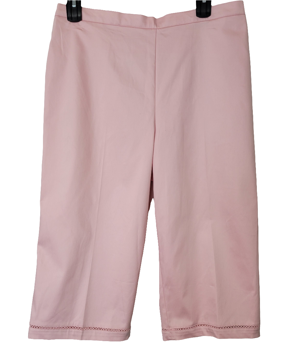 Talla 18 Petite Alfred Dunner Pantalones Capri