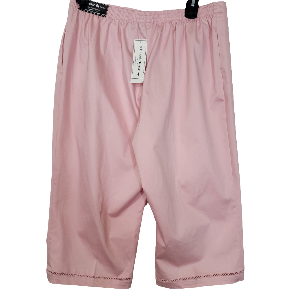 Talla 18 Petite Alfred Dunner Pantalones Capri