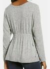 Caslon Talla Chica Blusa Invernal De Manga Larga Gris